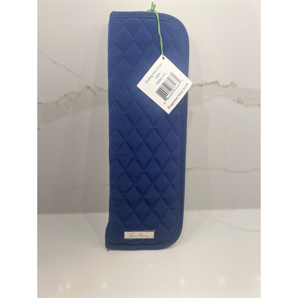 Vera Bradley Curling & Flat Iron Cover Classic Navy NWT